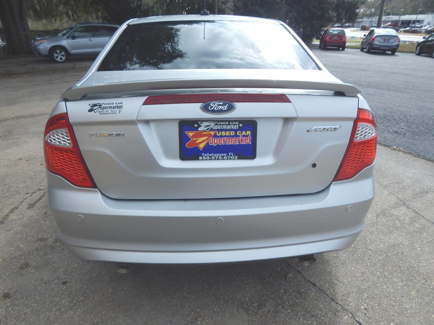 2011 Silver Metallic /Charcoal Leather Ford Fusion Sport (3FAHP0KC4BR) with an 3.5L V6 engine, Automatic transmission, located at 3120 W Tennessee St, Tallahassee, FL, 32304-1002, (850) 575-6702, 30.458841, -84.349648 - Used Car Supermarket is proud to present you with this loaded immaculate 2011 Ford Fusion Sport V6 with leather and sunroof. Used Car Supermarket prides itself in offering you the finest pre-owned vehicle in Tallahassee. Used Car Supermarket has been locally family owned and operated for over 48 yea - Photo#3